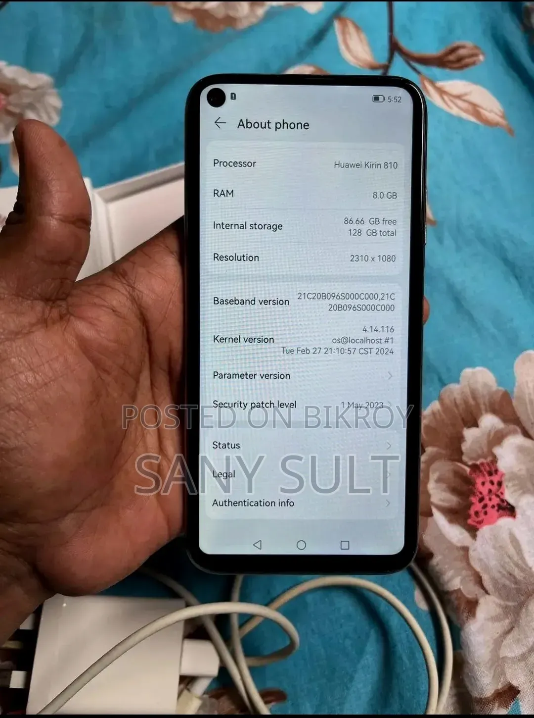 Huawei Nova 7i 128 GB Blue