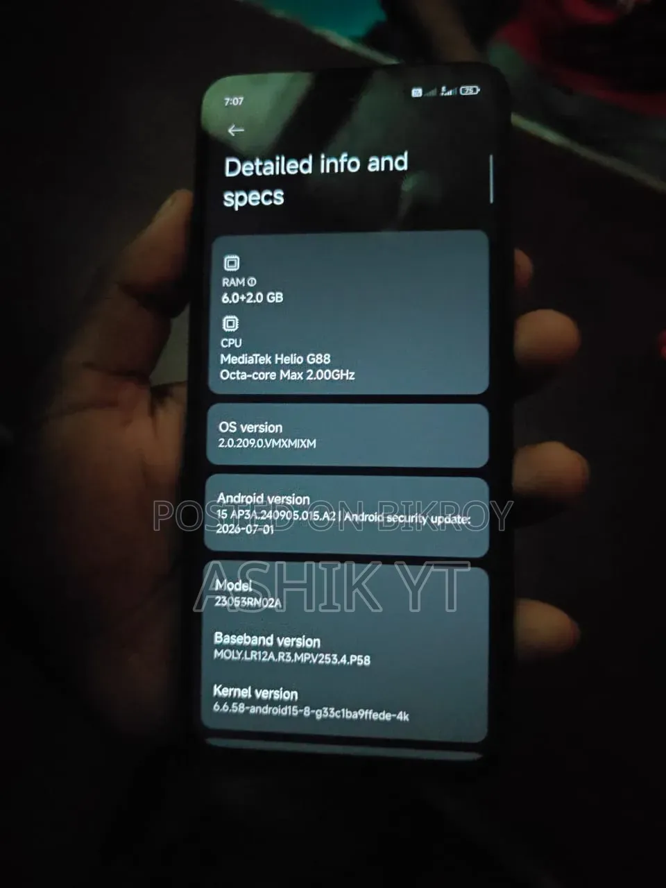 Xiaomi Redmi 12 128 GB Black