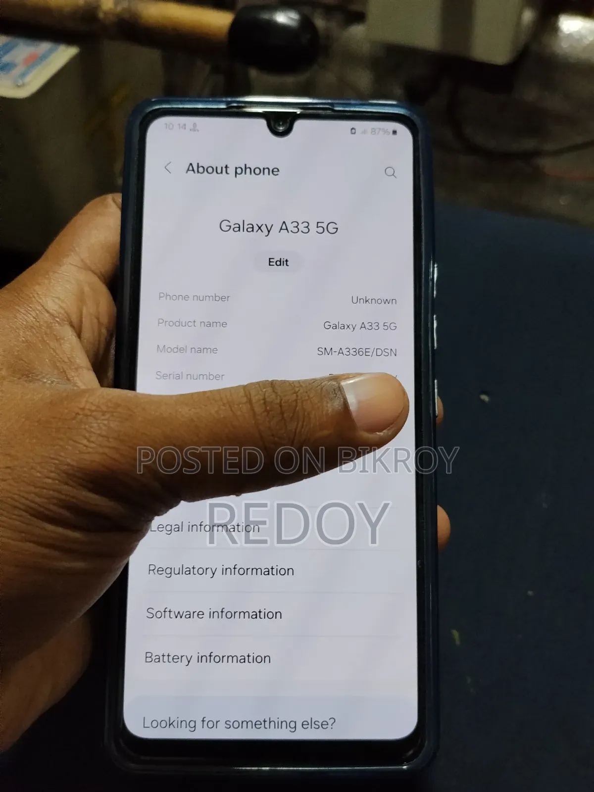 Samsung Galaxy A33 5G 128 GB Black