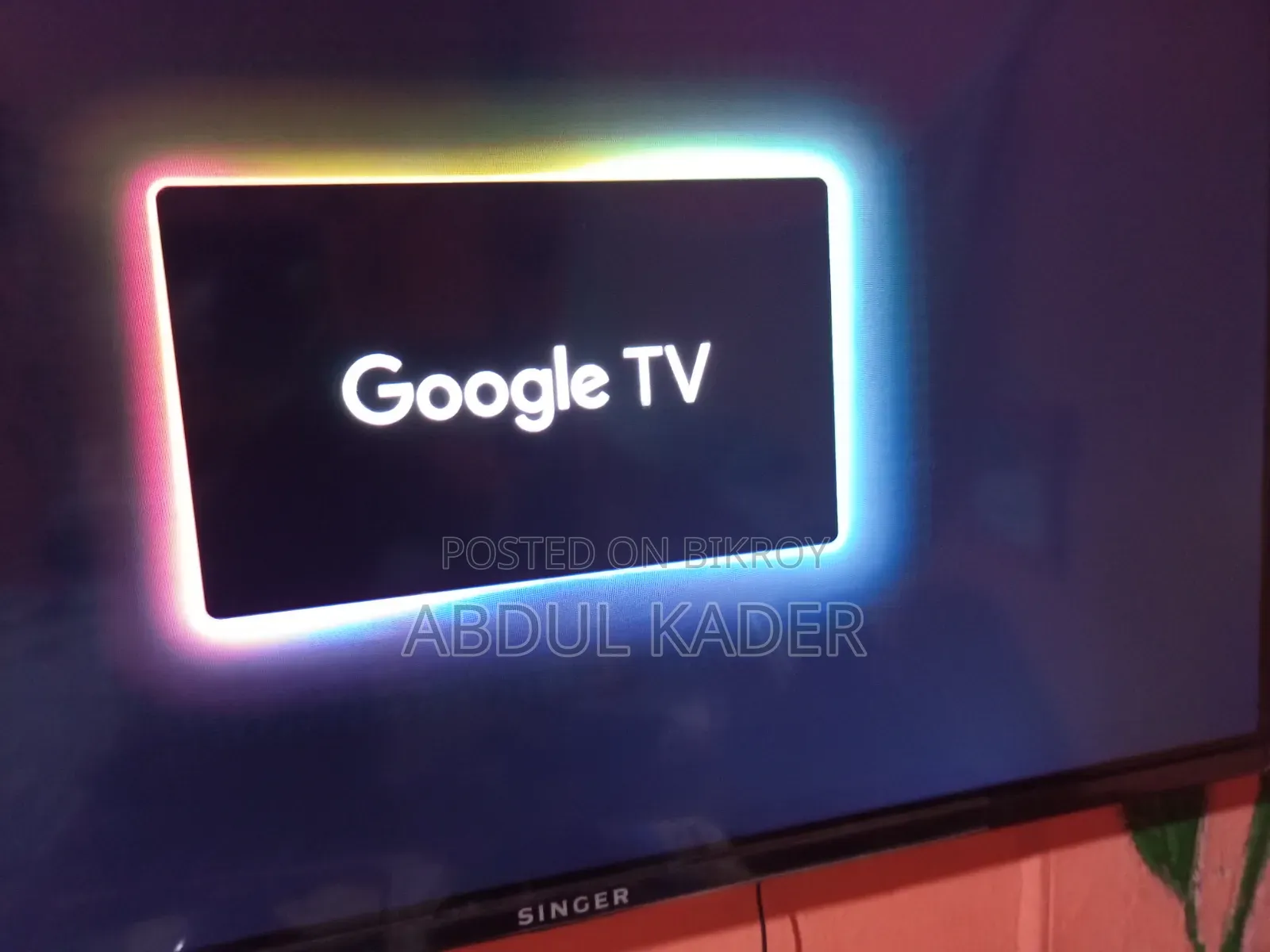 Google TV Singer
