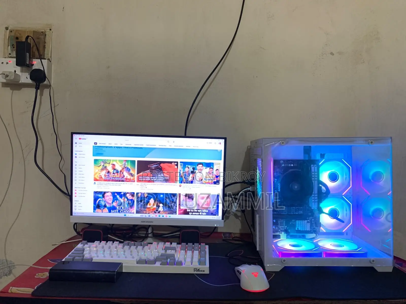 New Desktop Computer MSI Model 16GB AMD Ryzen 5 SSD 256GB