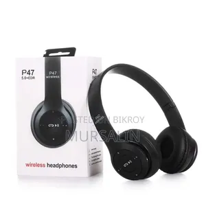 P47 Bluetooth Headphone New