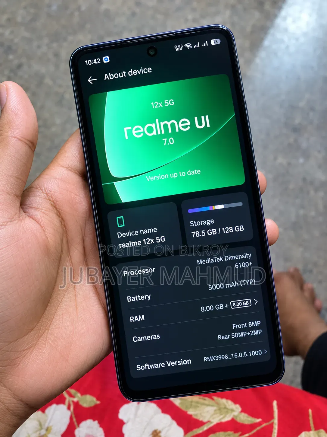 Realme 12 128 GB Black
