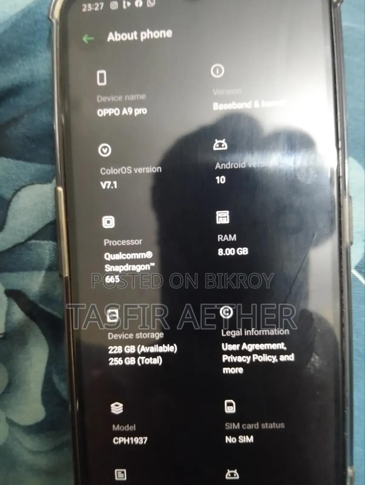 Oppo A9 128 GB Black