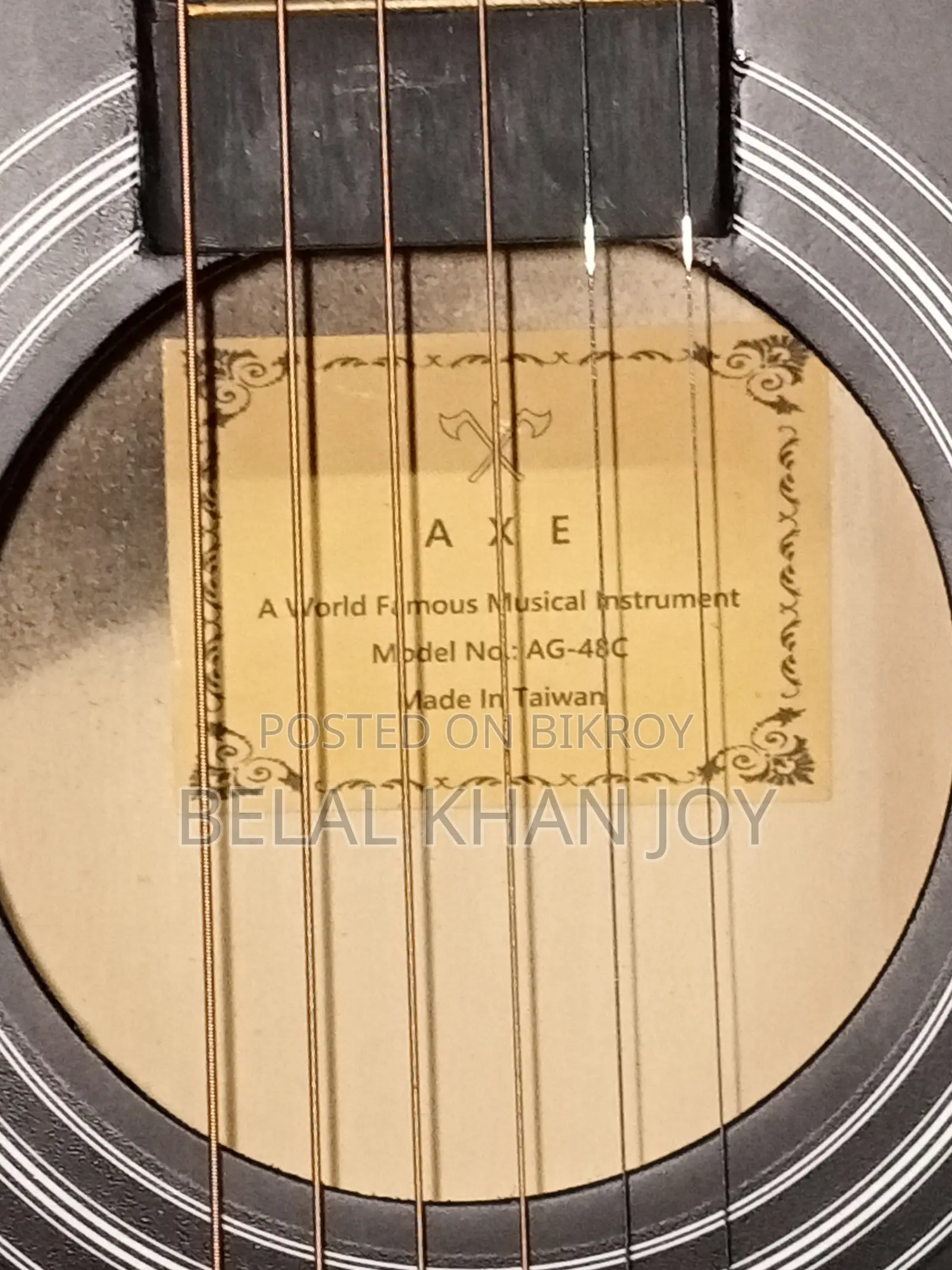 Acoustic Guitar Model Number AG 48c AXE