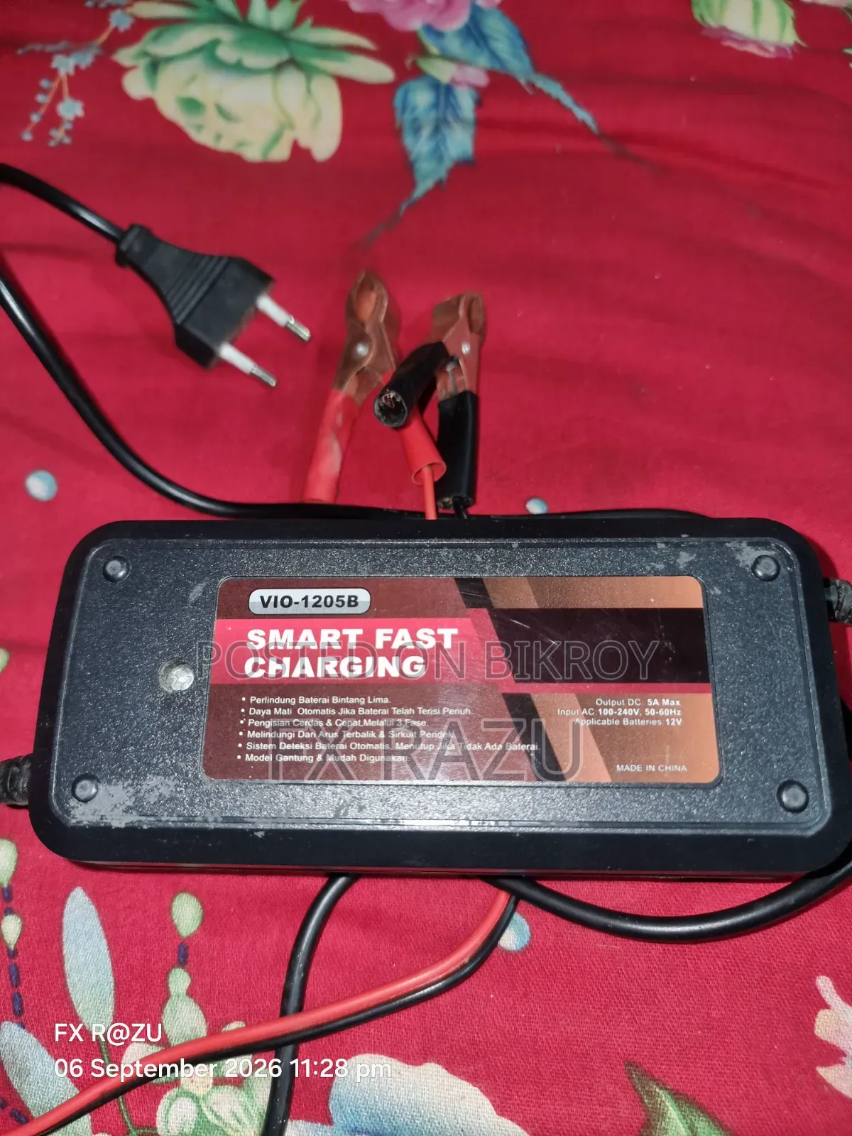 12v 5A Charger Auto Cut