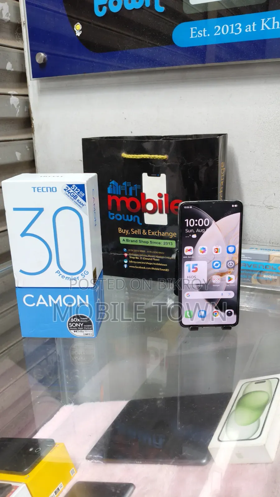 Tecno Camon 30 Premier 512 GB Gray
