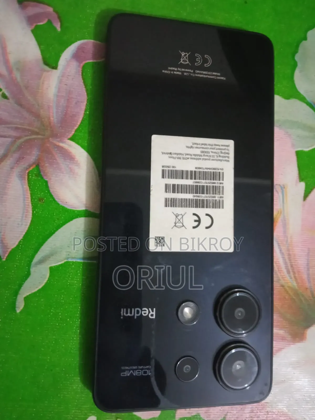 Xiaomi Redmi Note 13 256 GB Black