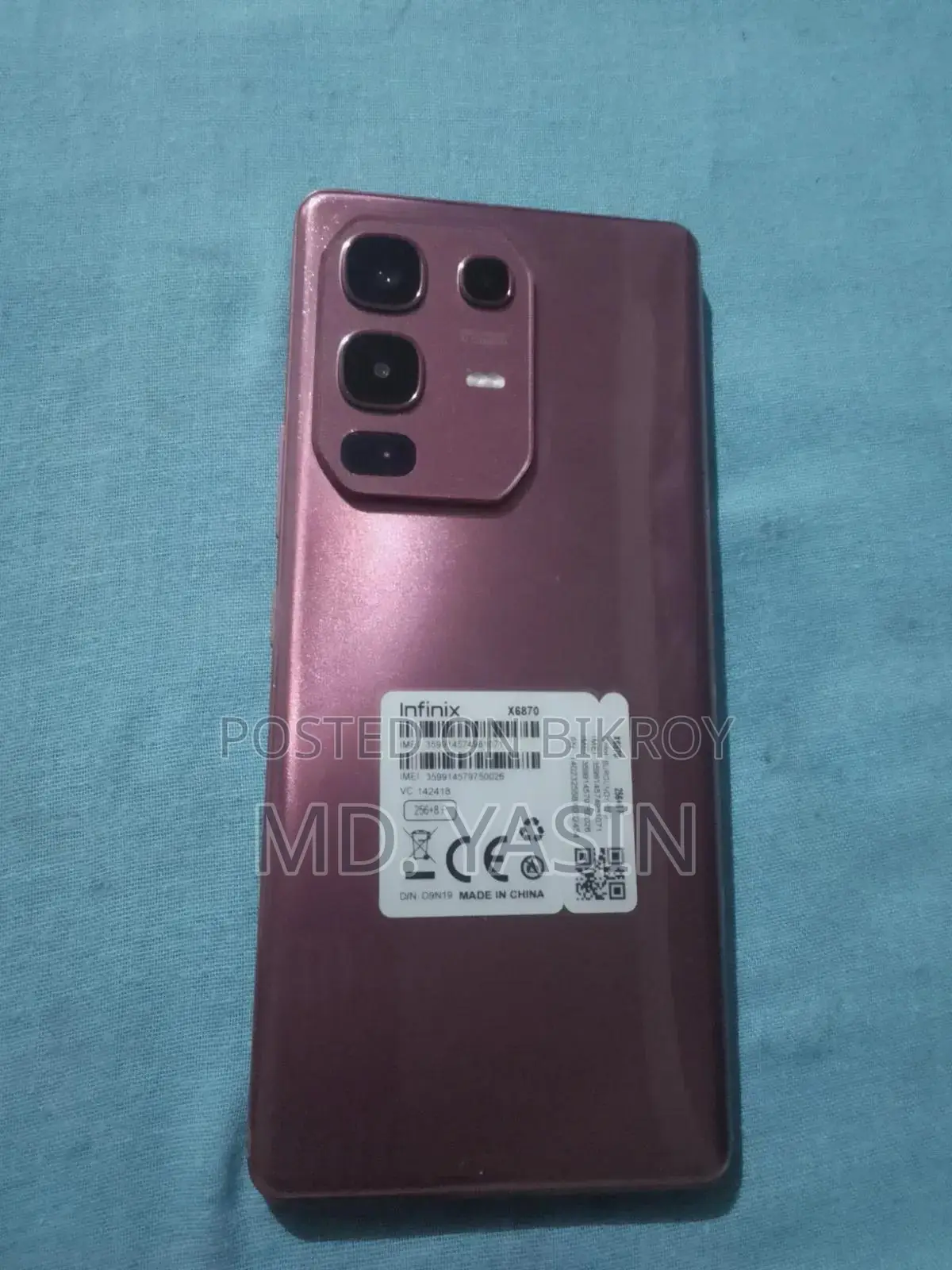 Infinix Note 50s 256 GB Red