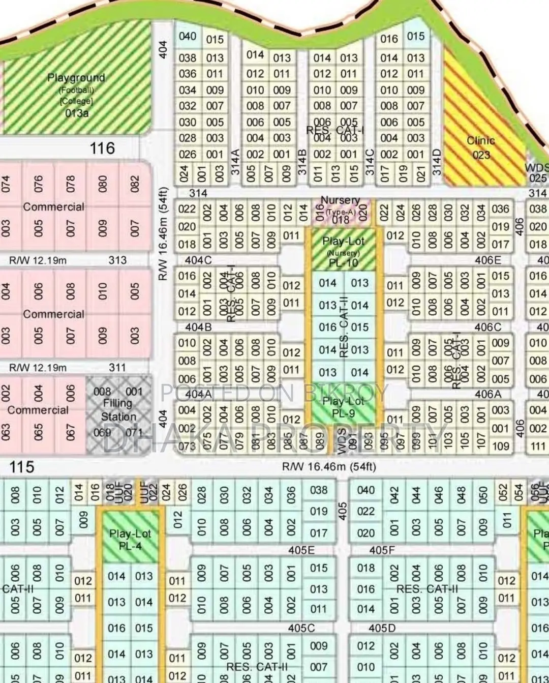 30ft Rd 3 Katha Park South at Sector-21