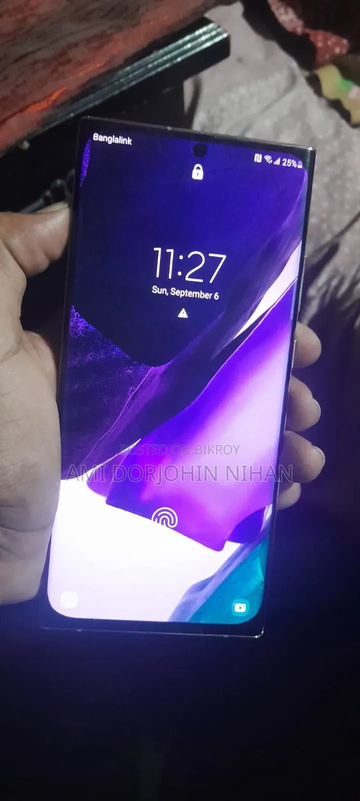 Samsung Galaxy Note 20 Ultra 5G 128 GB Black