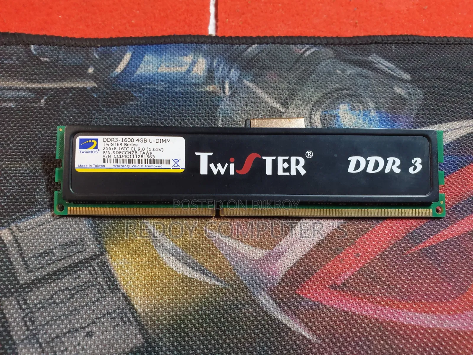 Orijinal Twinmos 4gb Ram