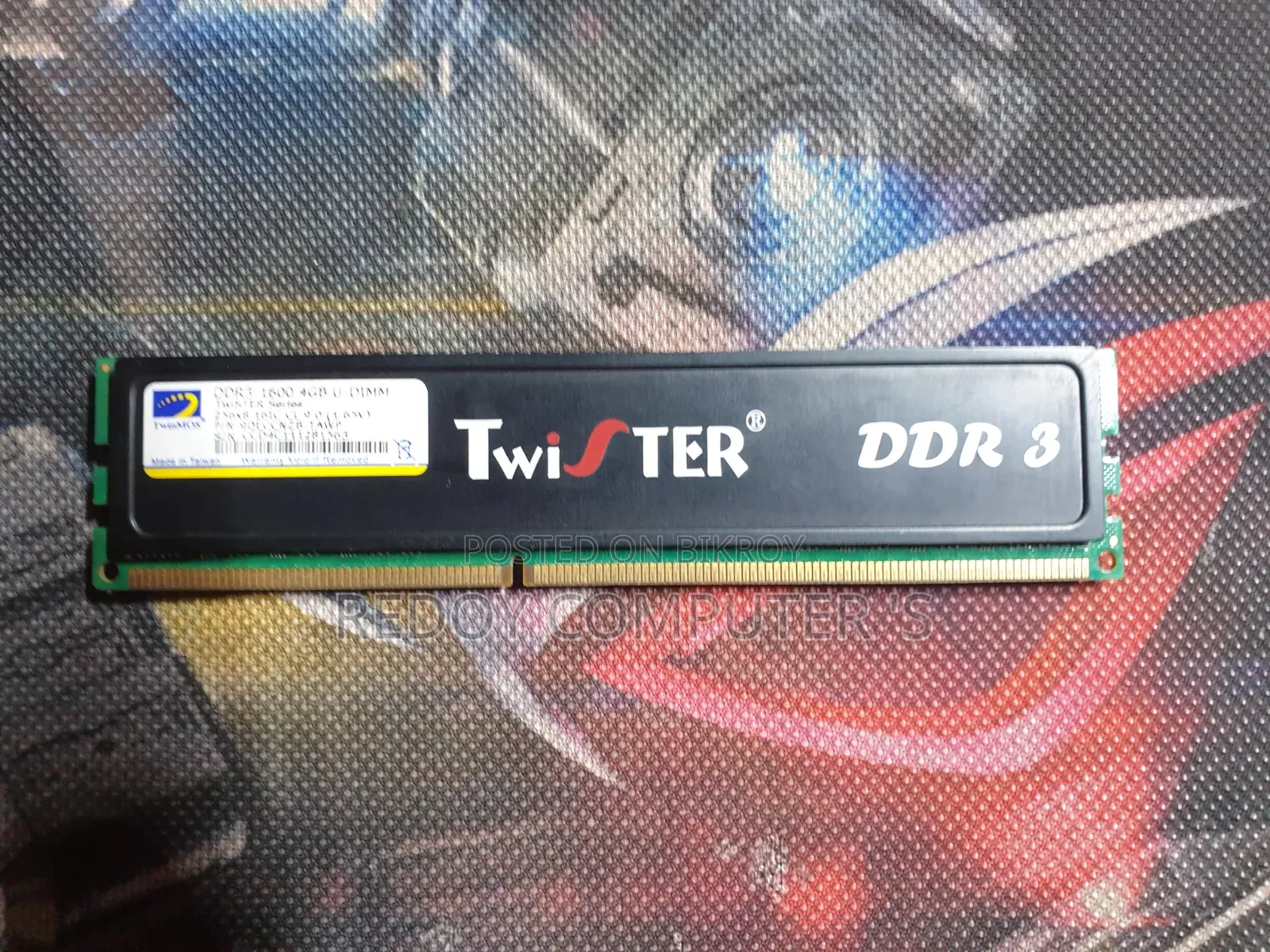 Orijinal Twinmos 4gb Ram