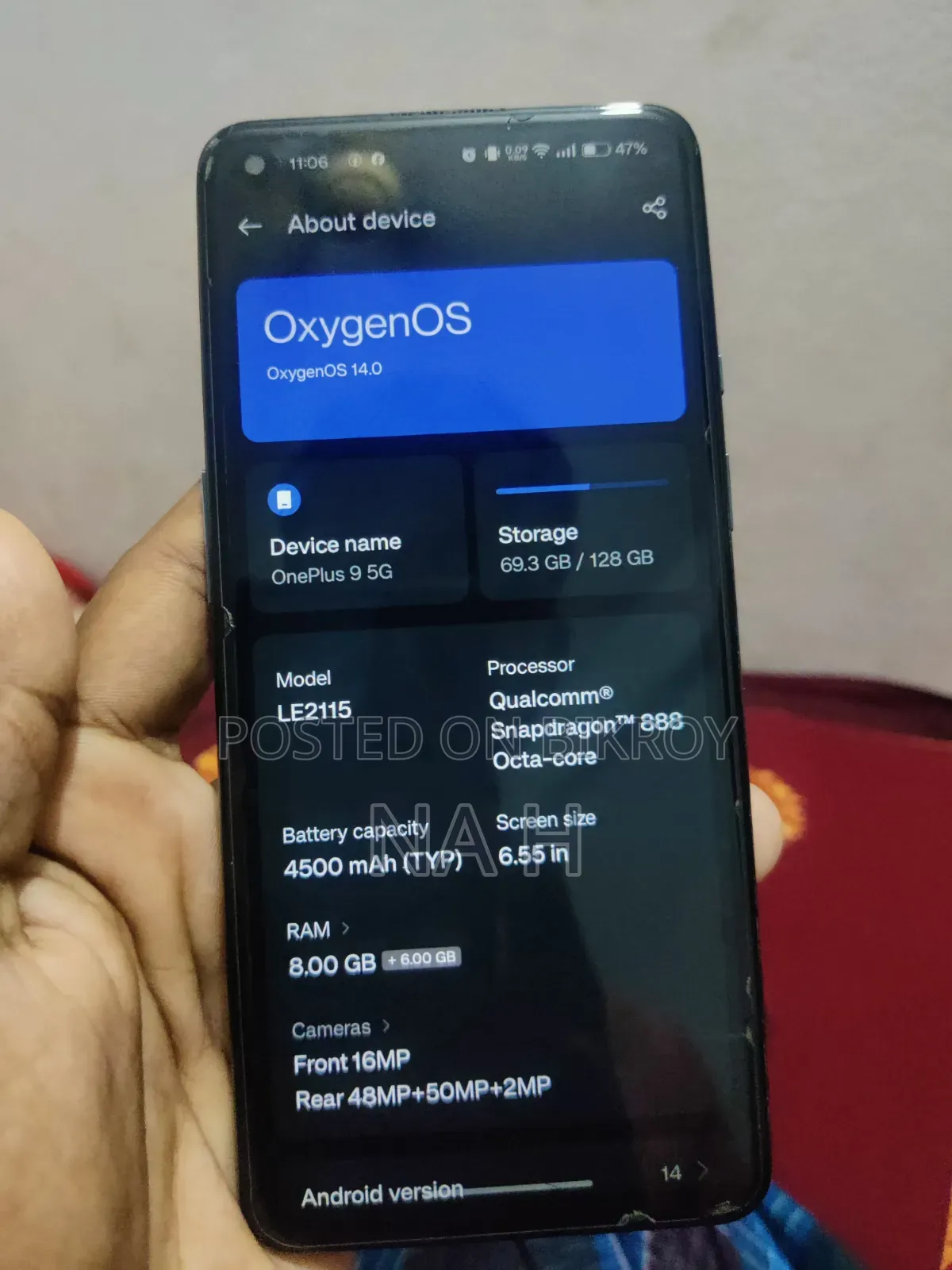 OnePlus 9 128 GB Black