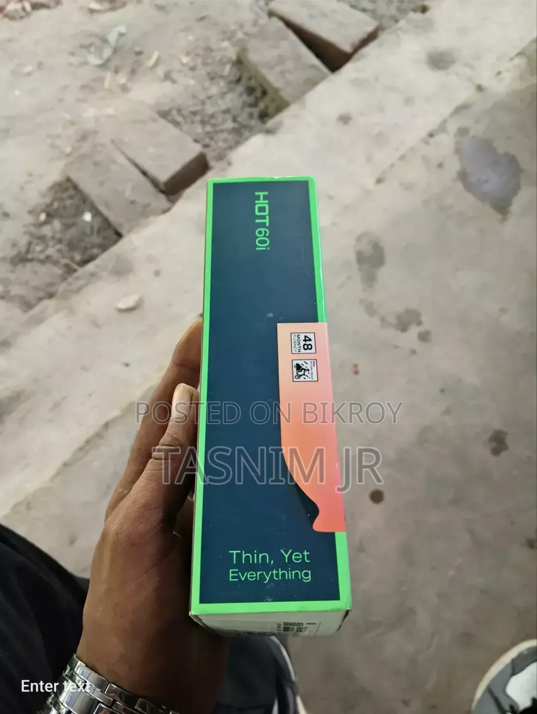 New Infinix Hot 60i 256 GB