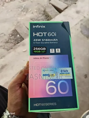 New Infinix Hot 60i 256 GB