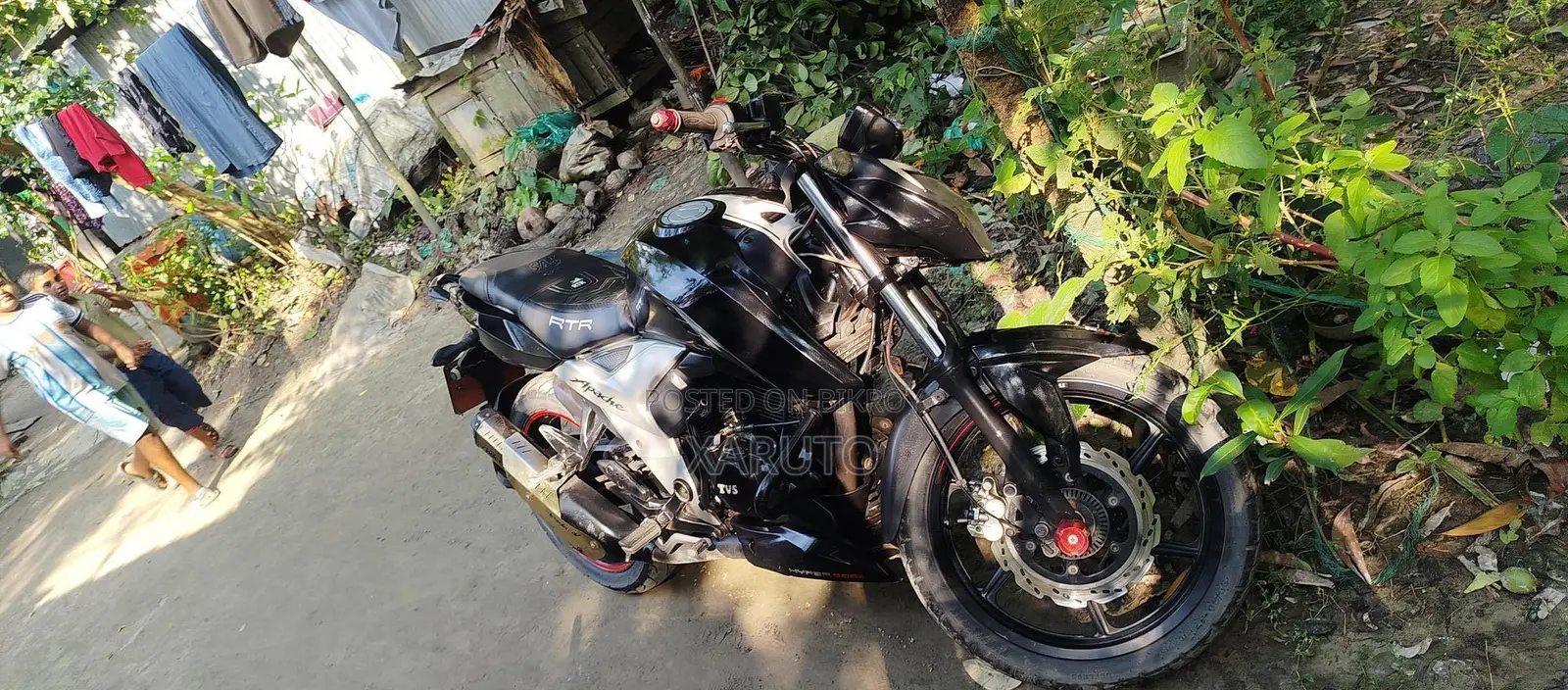 TVS Apache 160 4V 2021 Black