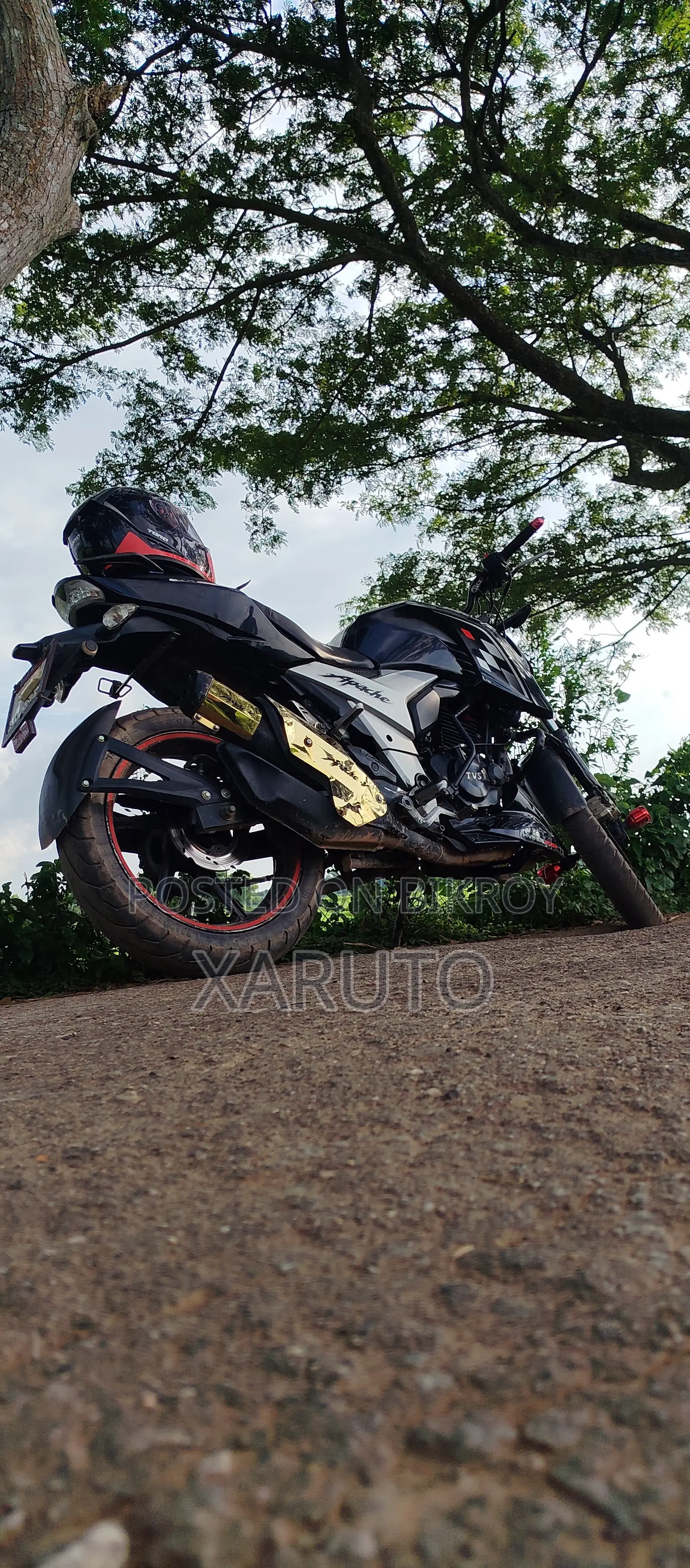 TVS Apache 160 4V 2021 Black