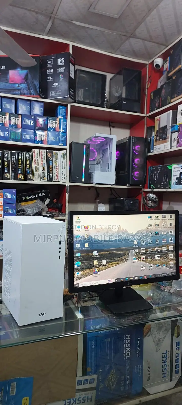New Desktop Computer Gigabyte GB-BACE-3010 8GB Intel Core I3 SSD 128GB