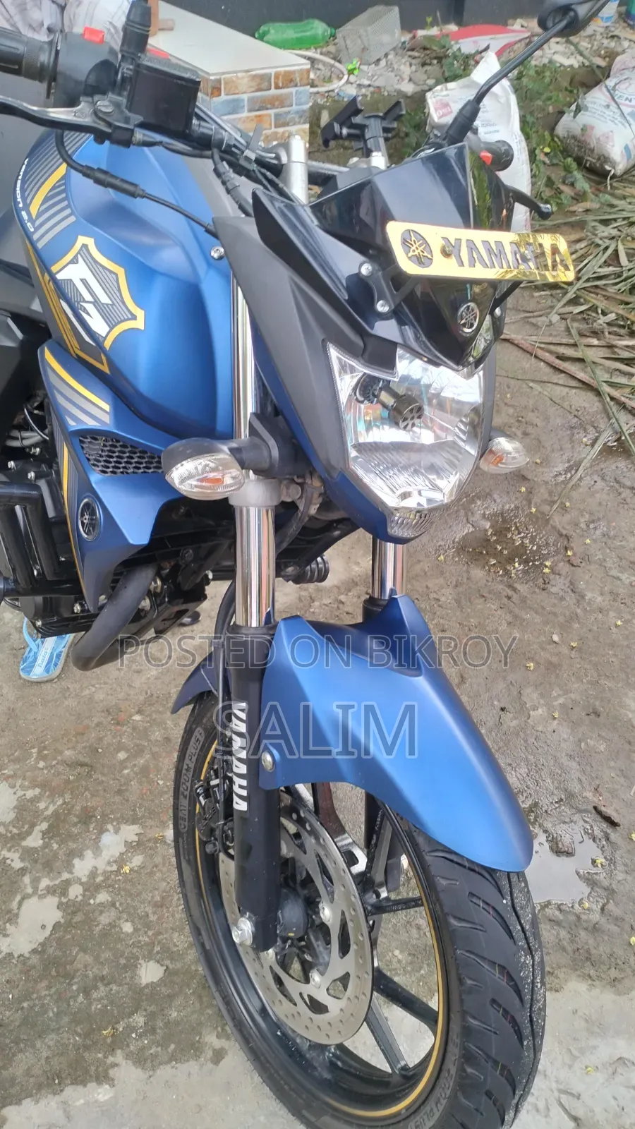 Yamaha FZS V2 2026 Blue