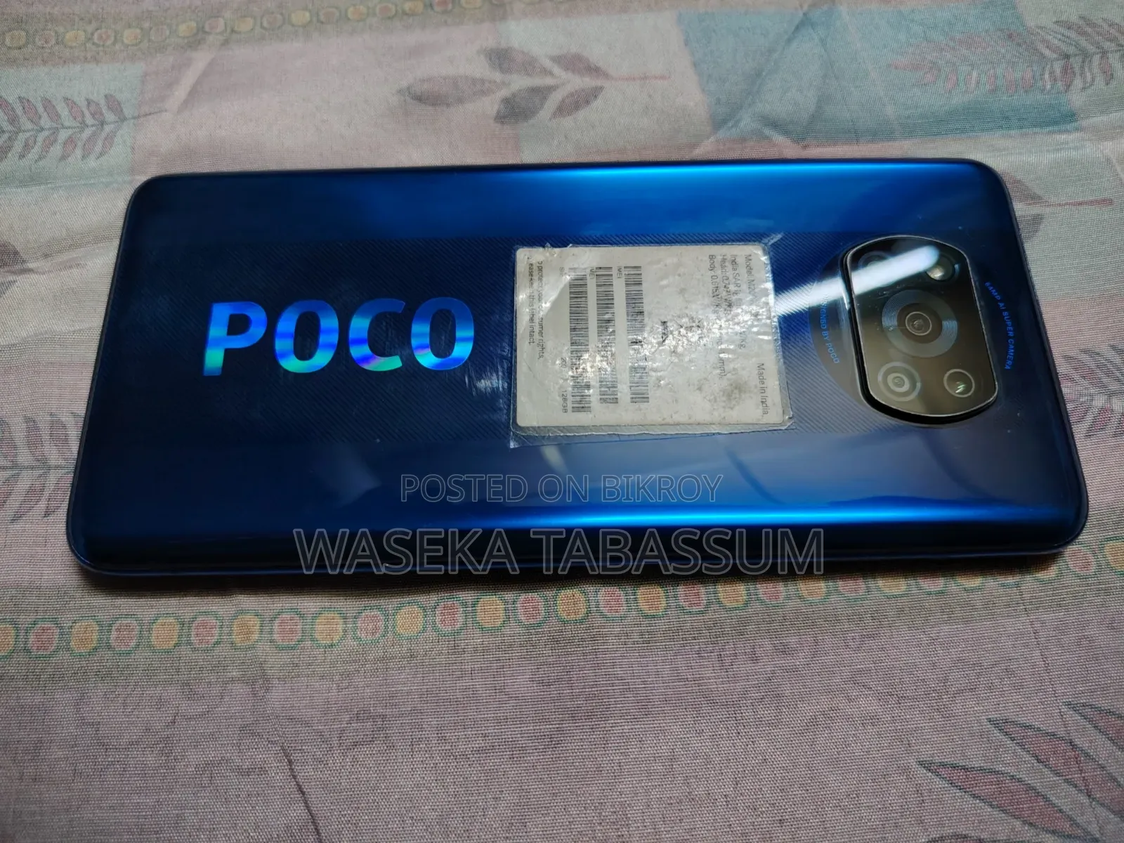 Xiaomi Poco X3 128 GB Blue