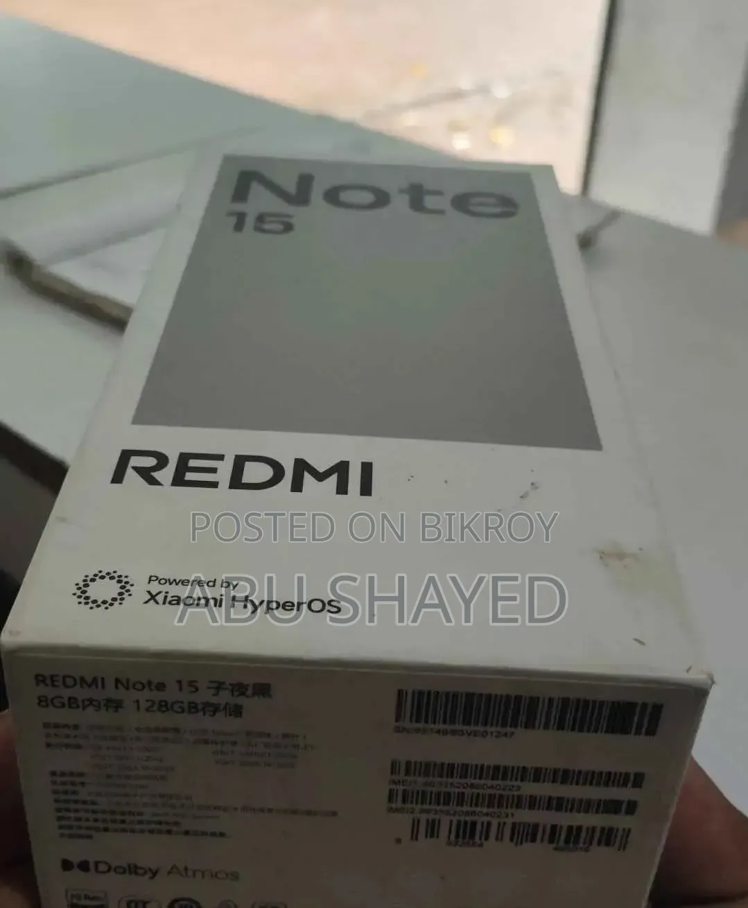Xiaomi Redmi Note 15 256 GB Black