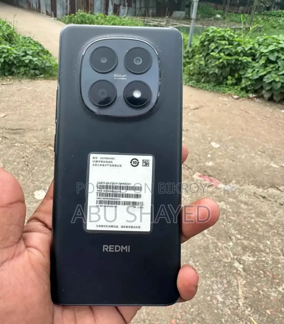 Xiaomi Redmi Note 15 256 GB Black
