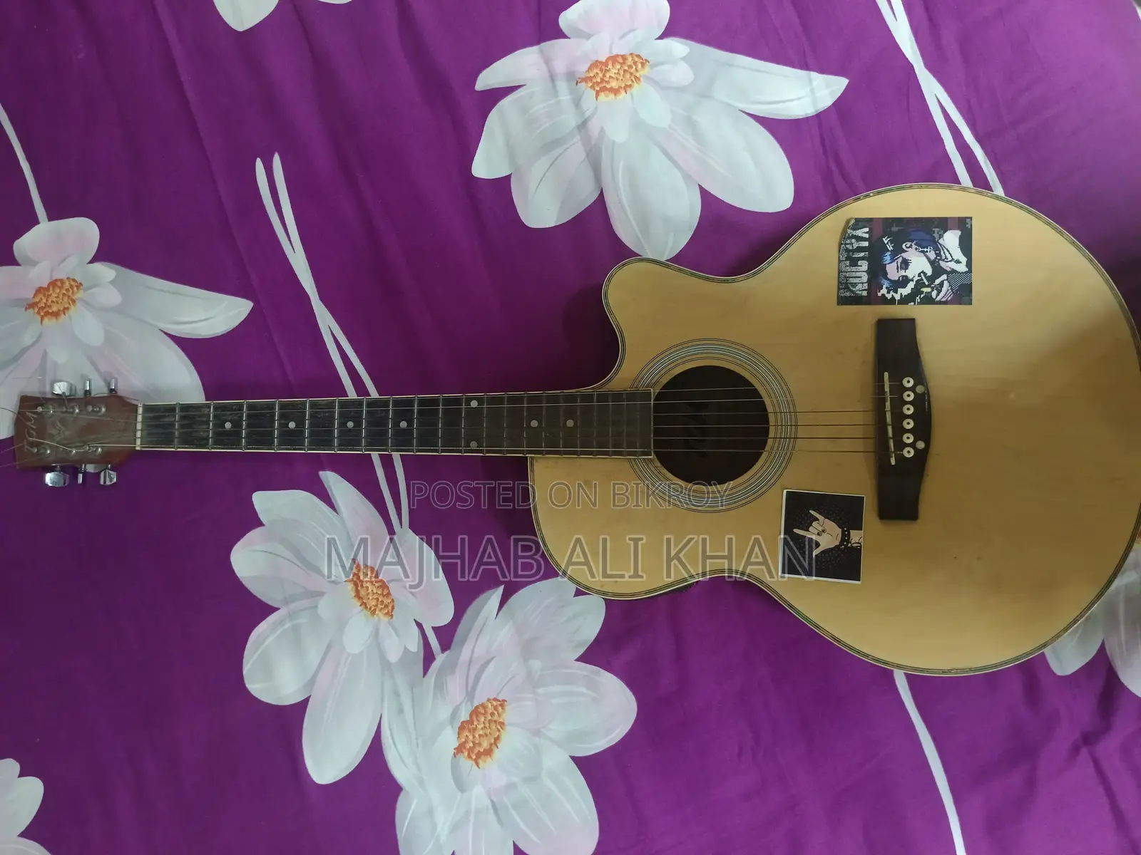 TGM AG50CE Guitar With Equalizer Installed