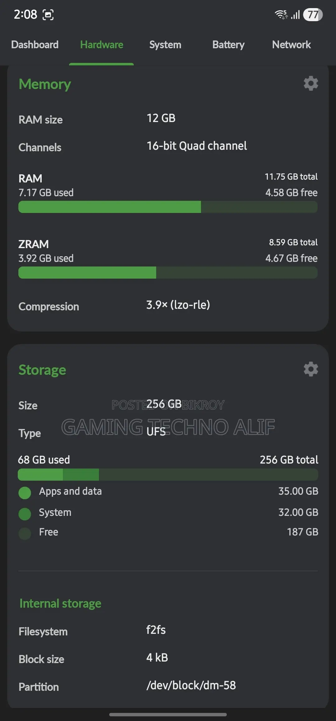 Samsung Galaxy S22 Ultra 256 GB Green