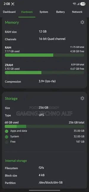 Samsung Galaxy S22 Ultra 256 GB Green