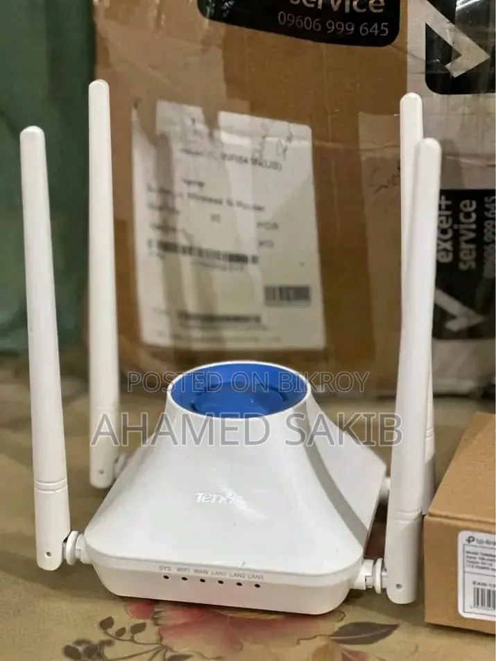 Tenda F6 300mbps Fresh Router চেক করে নিতে পারবেন কেশ অন ডেলিভারিতে