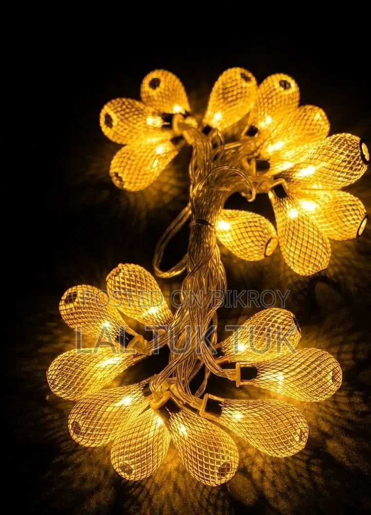 AURORA Gold Mesh String Lights (20 Pcs)