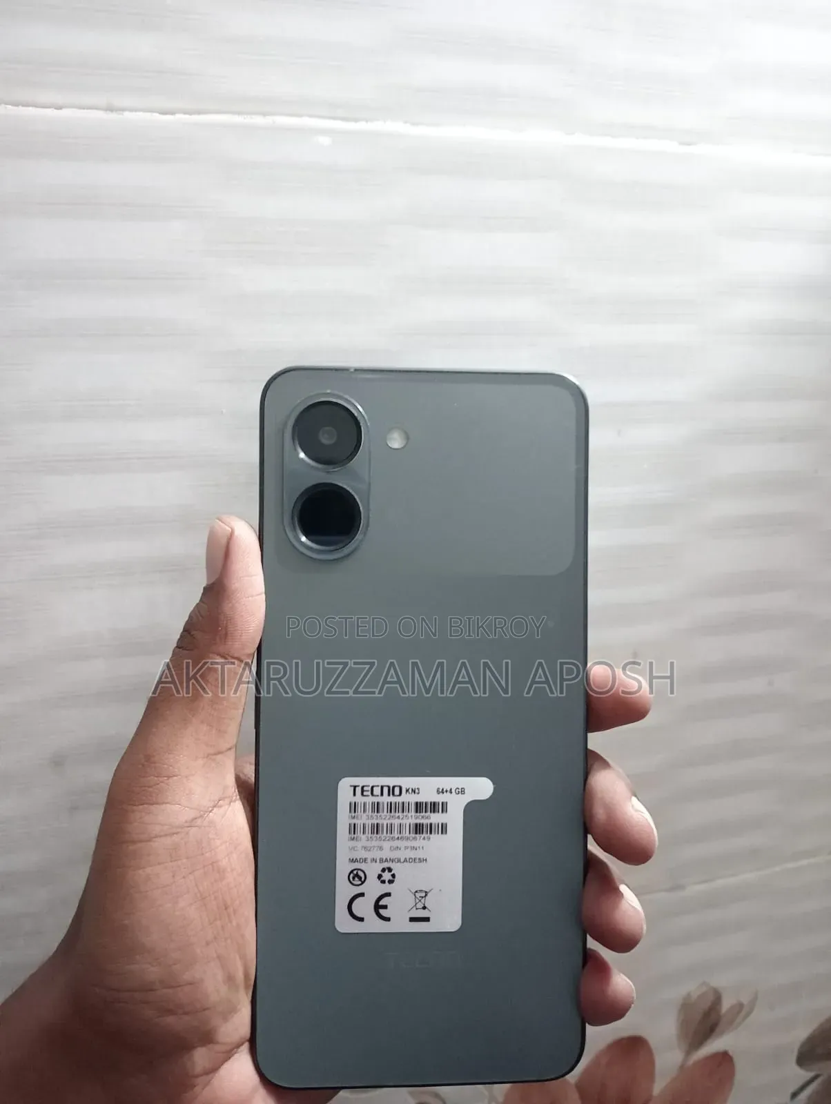 Tecno Spark Go 64 GB Gray
