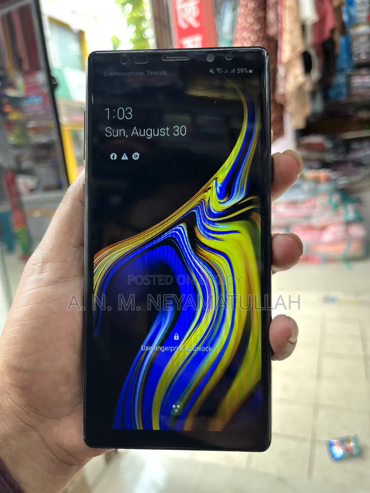 Samsung Galaxy Note 9 128 GB Black