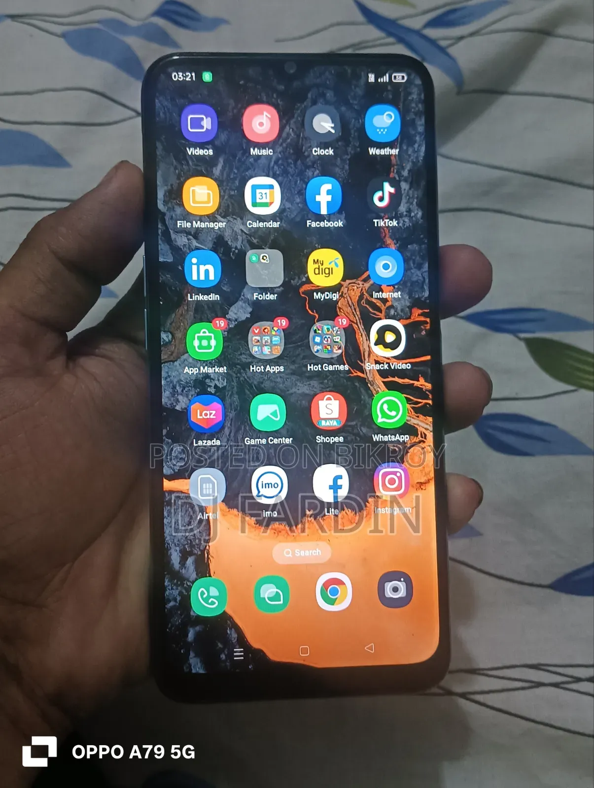 Oppo A16 64 GB Blue