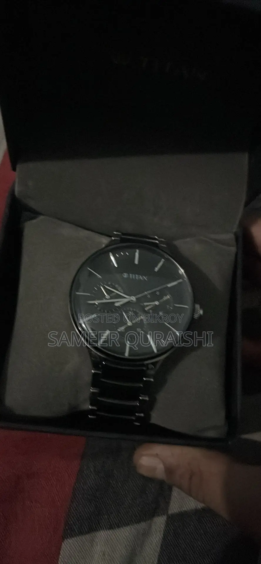 Titan Ceramic Fusion Multifunction 90148KD01 | Original | Box Papers