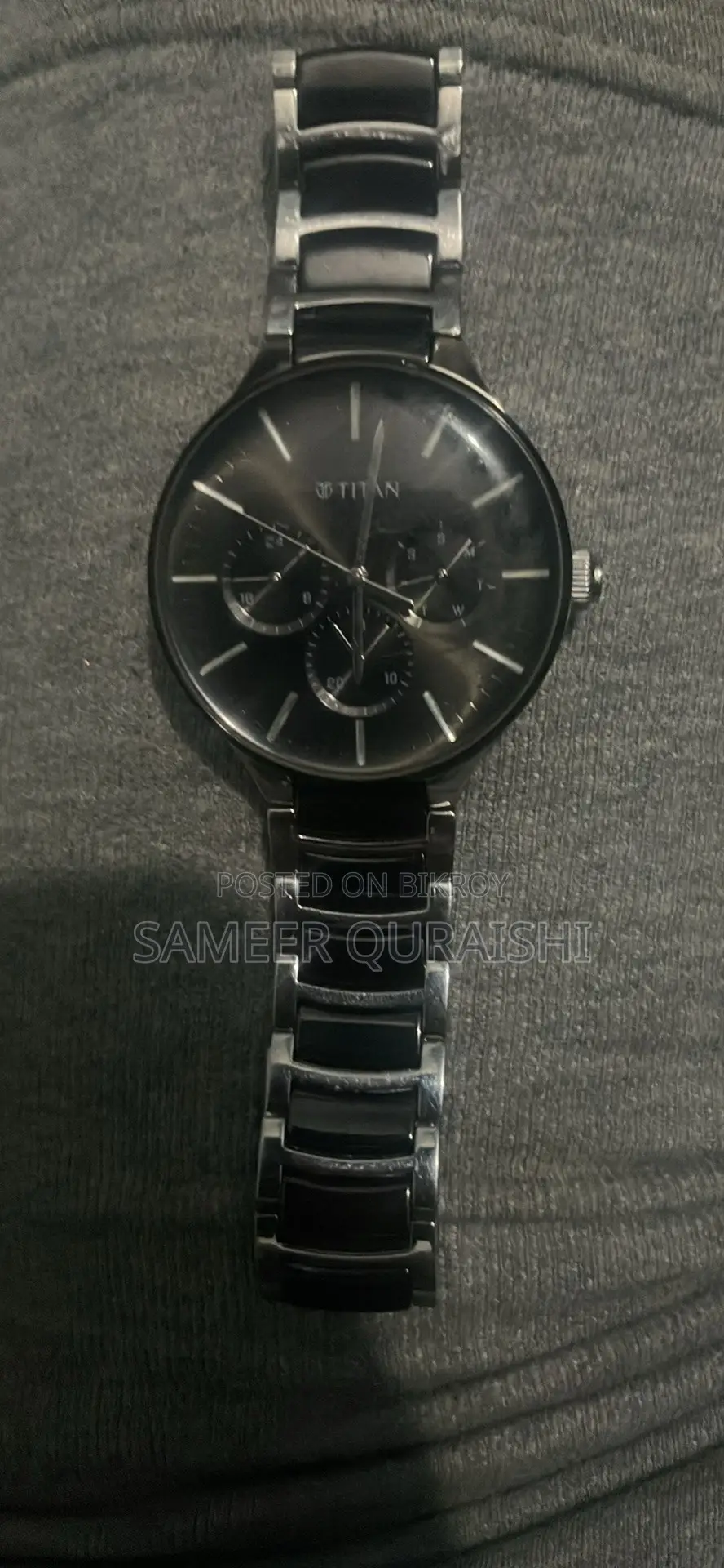 Titan Ceramic Fusion Multifunction 90148KD01 | Original | Box Papers