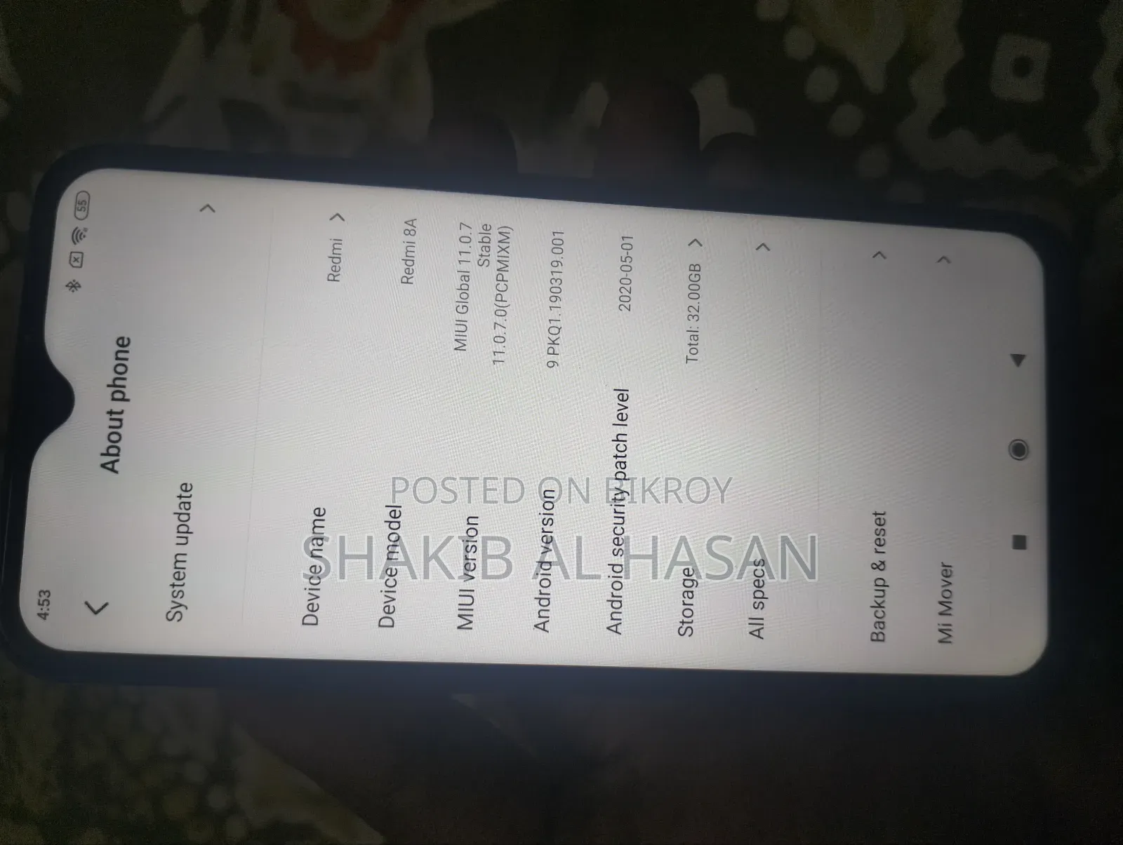 Xiaomi Redmi 8A 32 GB Blue