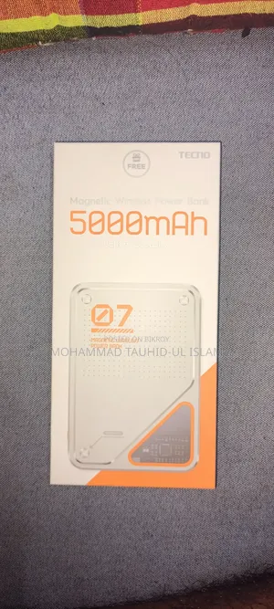 Magnetic Wireless Power Bank Model: WP0150TA