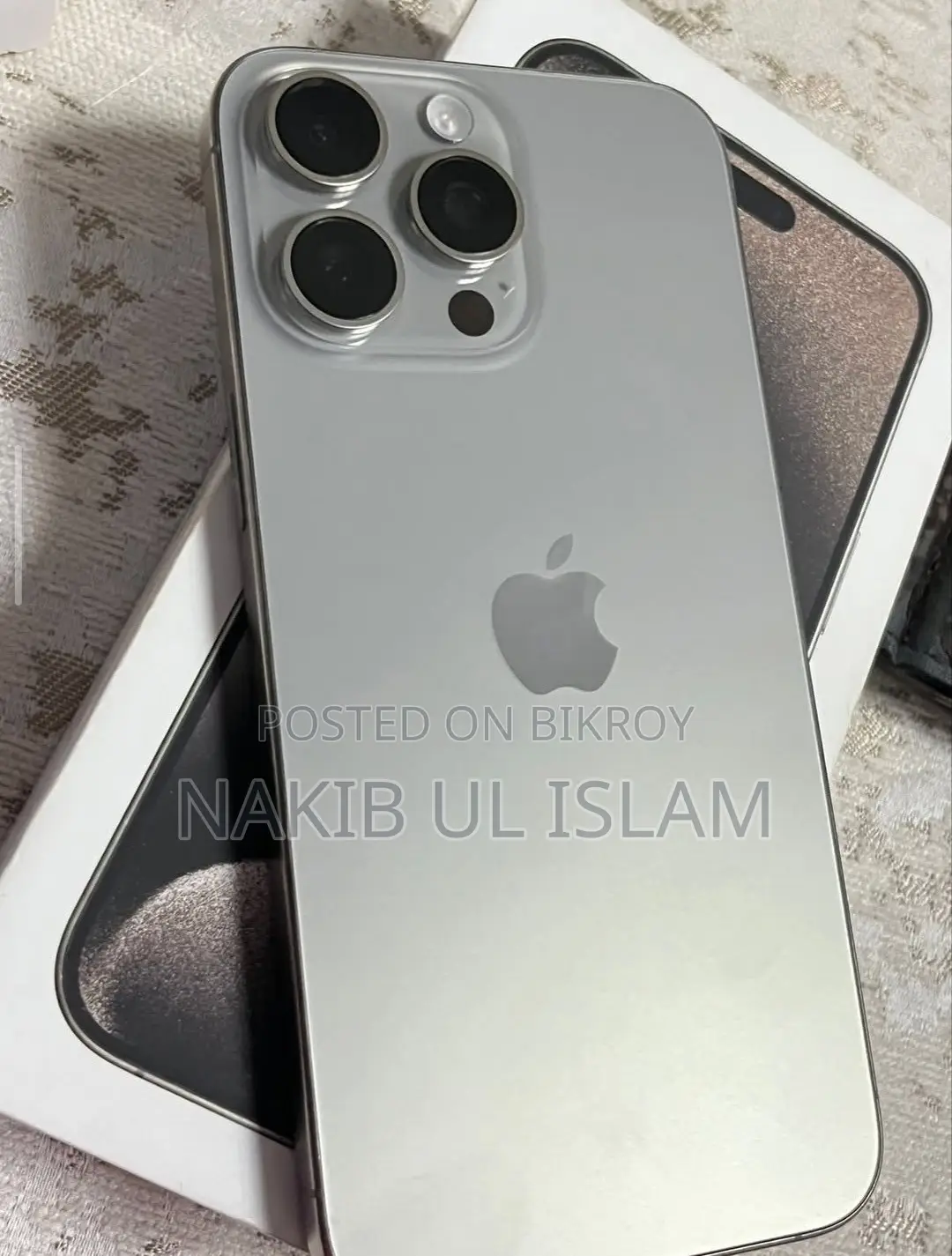 Apple iPhone 15 Pro Max 256 GB Silver