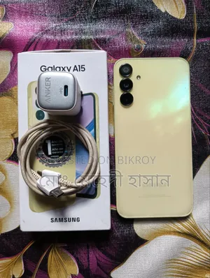 Samsung Galaxy A15 128 GB Yellow