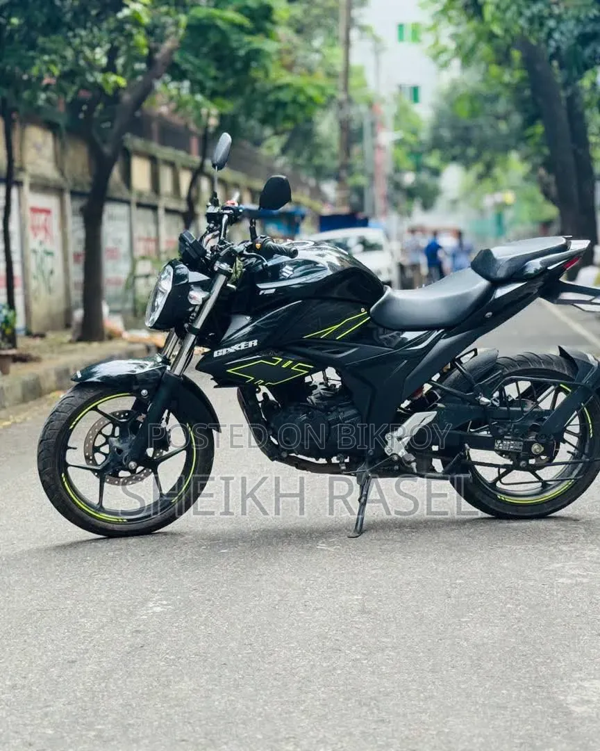 Suzuki Gixxer 2024 Black