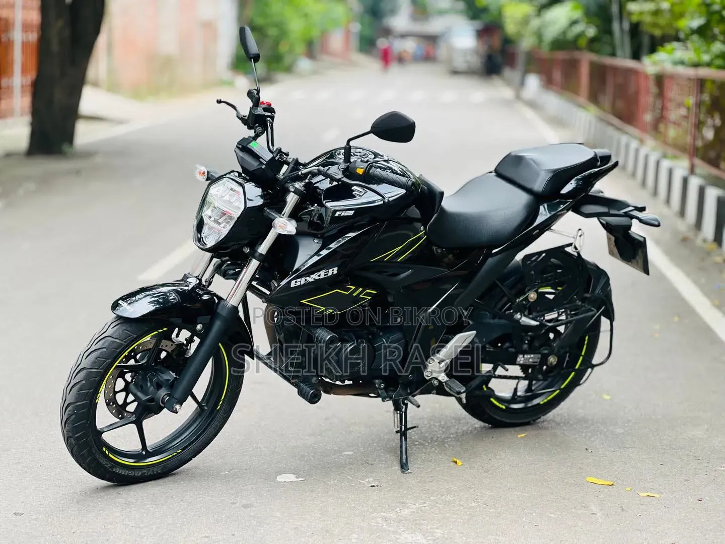 Suzuki Gixxer 2024 Black