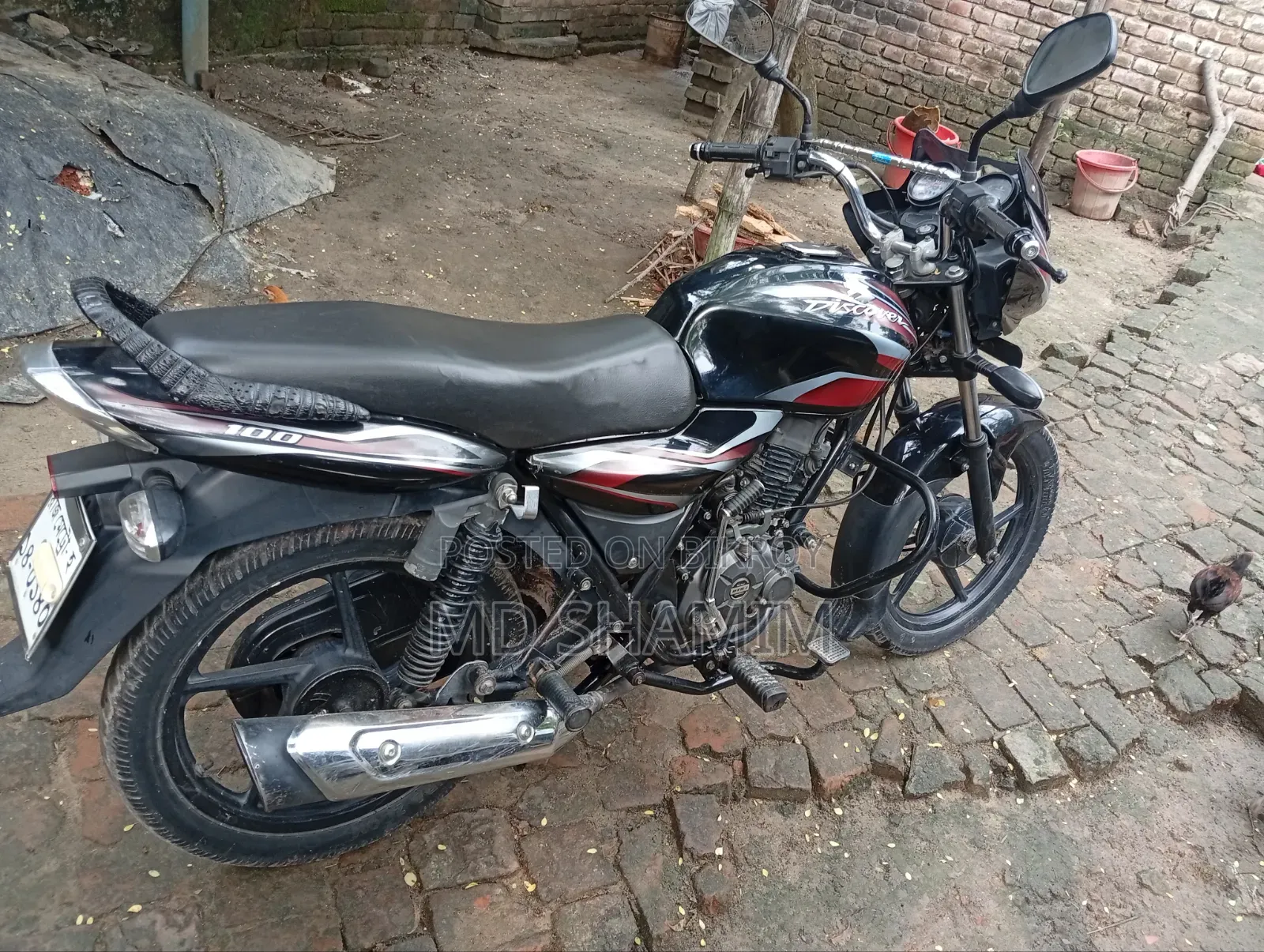 Bajaj Discover 100 2018 Black