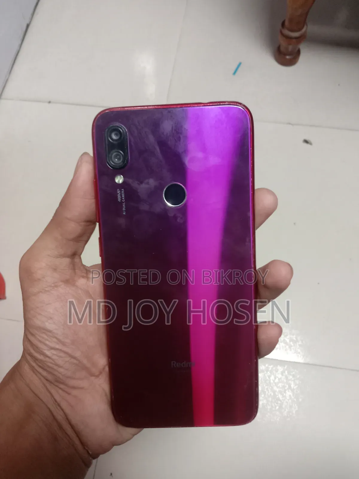 শাওমি রেডমি নোট ৭ প্রো ১২৮ জিবি লাল