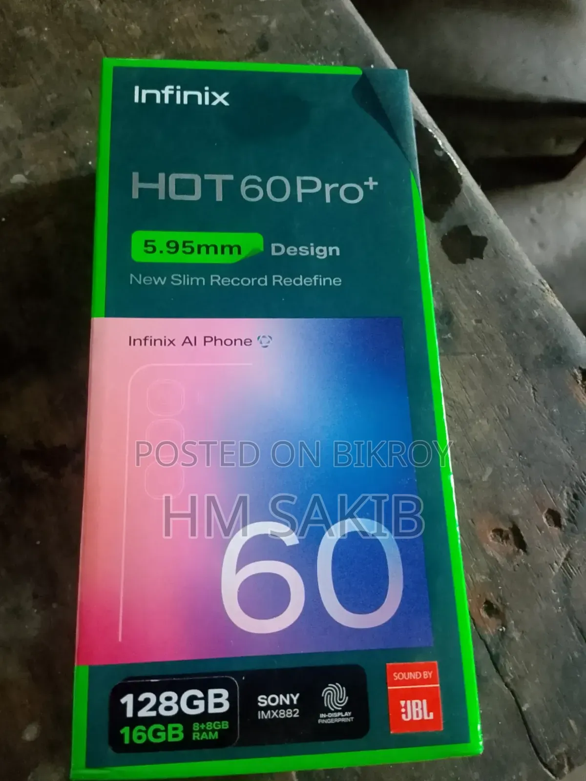 Infinix Hot 60 Pro+ 128 GB Black