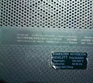 Laptop HP 250 G8 16GB Intel Core I3 SSD 1T
