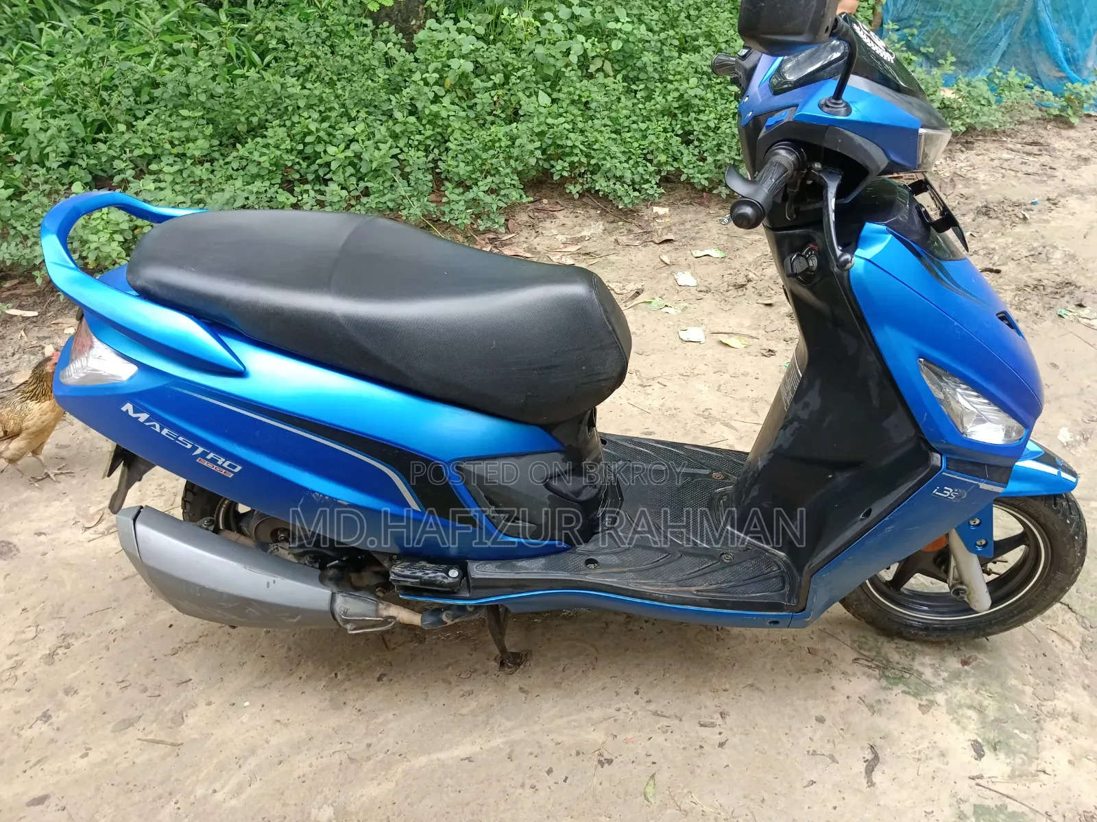 New Hero Maestro Edge 110 2023 Blue