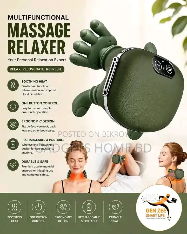 NiyeNinBD নিয়ে এলো Neck Shoulder Massager —