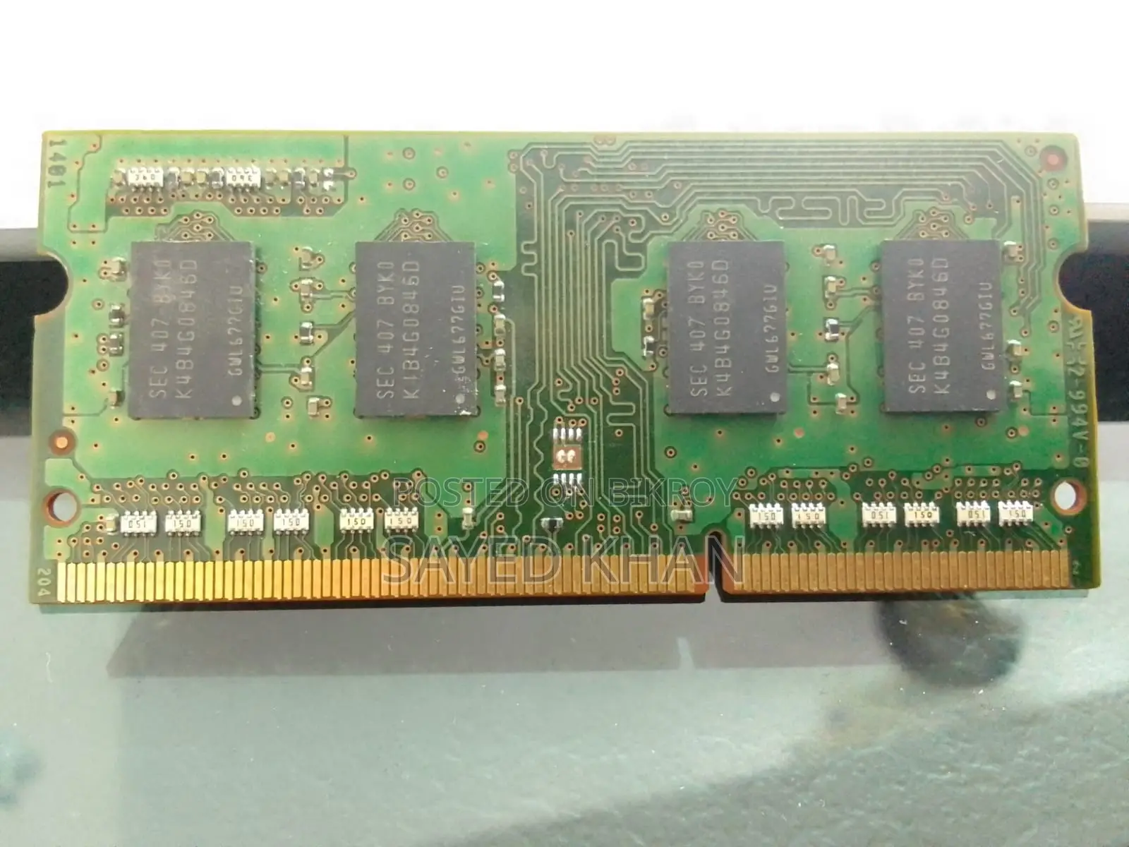 RAM 4gb 1rx8 Pc3l-12800s-11-12-B4